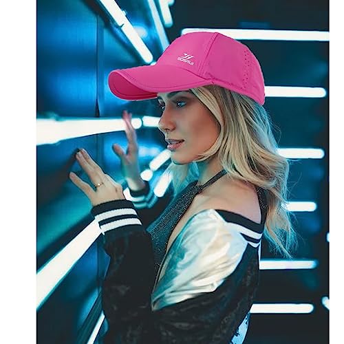 Image of Running Hat Mesh Quick Dry Hat Baseball Cap for Women Men