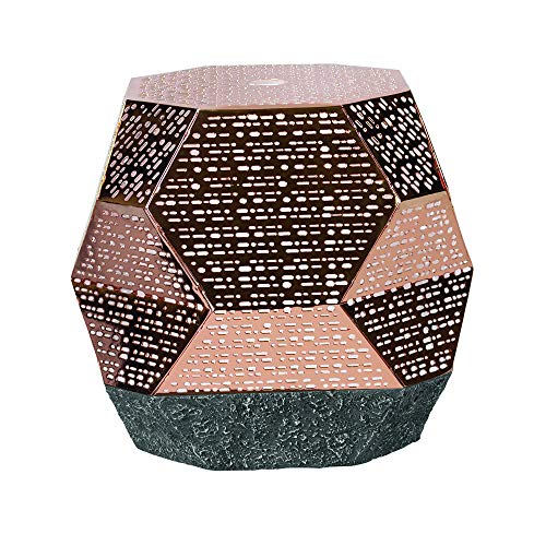 Ellia Ease Ultrasonic Aroma Diffuser, Stylish Essential Oil Diffuser With Color-Changing Light And Soothing Humidity, Rose Gold #TOP9