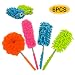 Produktbild Mlife Telescopic Soft Microfiber Extendable Bendable Washable Duster Dusting Brush Pole Perfect for Home Office Car 4 Set