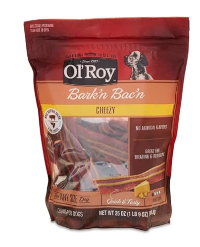 Ol' Roy Bark'n Bac'n Cheezy Dog Treats, 25-Ounce