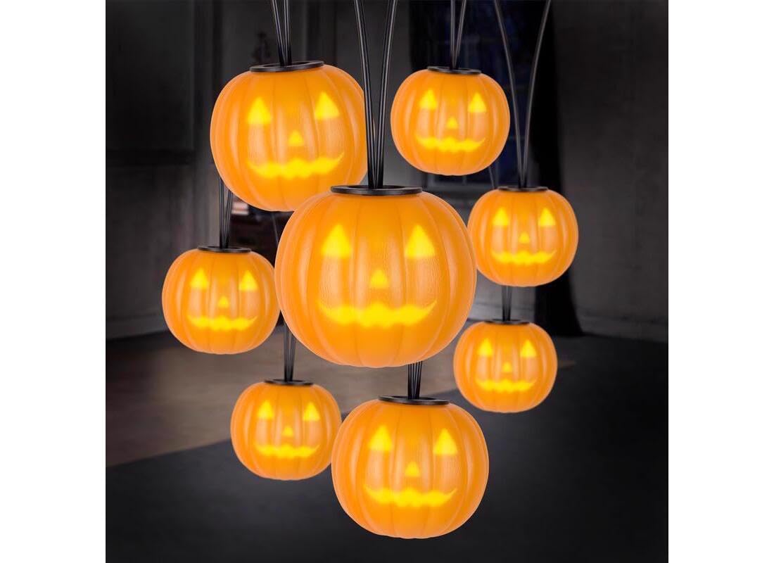 Décoration Halloween Gemmy Grave Raver - Citrouille Musicale Jack-O-Lantern Fantôme - Occasion Multicolore