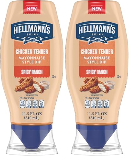 Hellmann's Spicy Ranch Chicken Tender Mayonnaise Style Dip Spicy Ranch