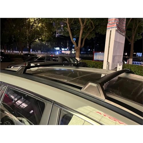 Barras de Techo para Toyota Corolla Cross 2020-2024 Baca de Turismo Negra 2 Piezas 6