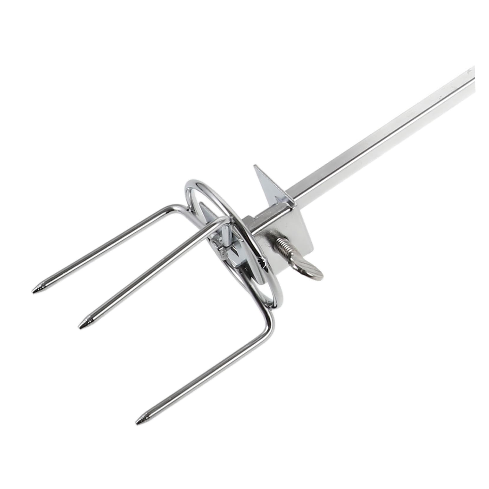 TOYANDONA 3 Set Forchetta Da Barbecue Spiedini Alla Griglia Forchetta Per Pollo Arrosto Di Grandi Dimensioni Forchetta Per Grigliare La Carne Griglia Per Barbecue Silver Acciaio Inossidabile