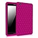 AT&T Trek 2 HD Case (Model 6461A) - Fintie [Honey Comb Series] Light Weight Shock Proof Silicone Protective Cover [Anti Slip] [Kids Friendly] for 8-inch AT&T Trek 2 HD (2016), Violet