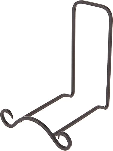 Bard's Wrought Iron Bowl or Deep Platter Stand, 7'' H x 5.625'' W x 6'' D (For 9'' - 11'' Bowls or Deep Platters)