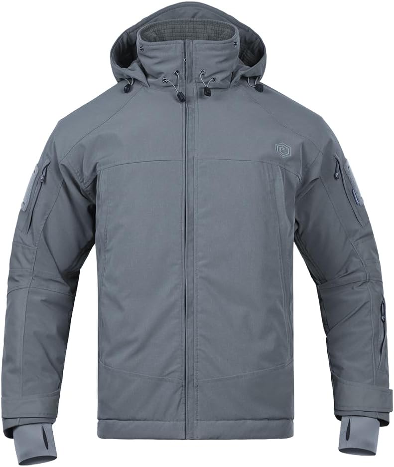EMERSONGEAR Blue Label 9756 Tactical Coat,Hoody Waterproof Winter Outerwear,-30℃ - 0℃