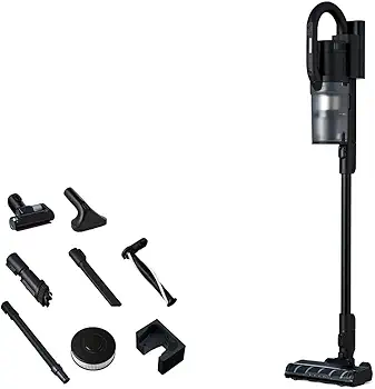 Nilfisk S1 Pet Care Aspiradora Sin Cable 2 en 1 - Aspirador Escoba y de Mano - Filtro HEPA 14 - Negro (550W)