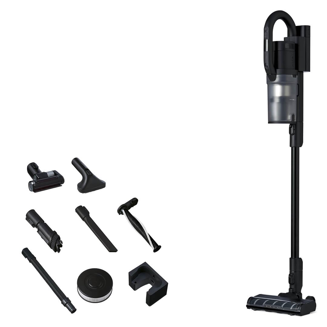 Nilfisk S1 Pet Care Kabelloser Staubsauger – 2-in-1 Vertikaler Staubsauger und Handstaubsauger, HEPA 14, Schwarz, 550 W