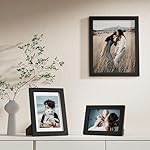 Vittanly 10 Pack Picture Frames Collage Wall Decor, Gallery Frame Set for Wall Mounting or Tabletop Display, Multi Sizes Including 2pcs 8x10, 4pcs 5x7, 4pcs 4x6, Black - Image 4