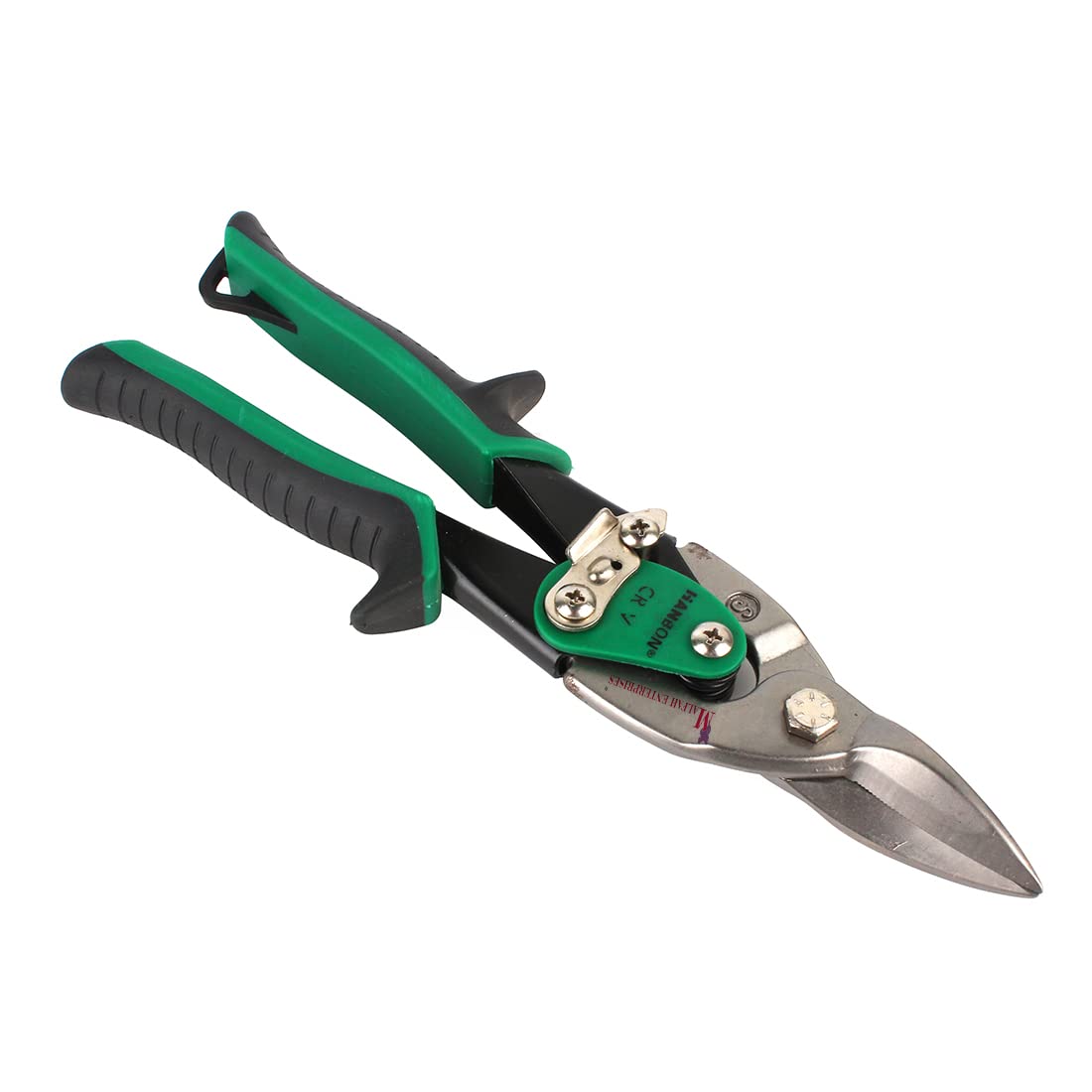 Aviation Snip Straight 12" Tinner Snips for Wire Cutting, Seamless Sheet Cutting, Metal Cutting Steel Alloy Cutter Hand Tool HANBON 264202