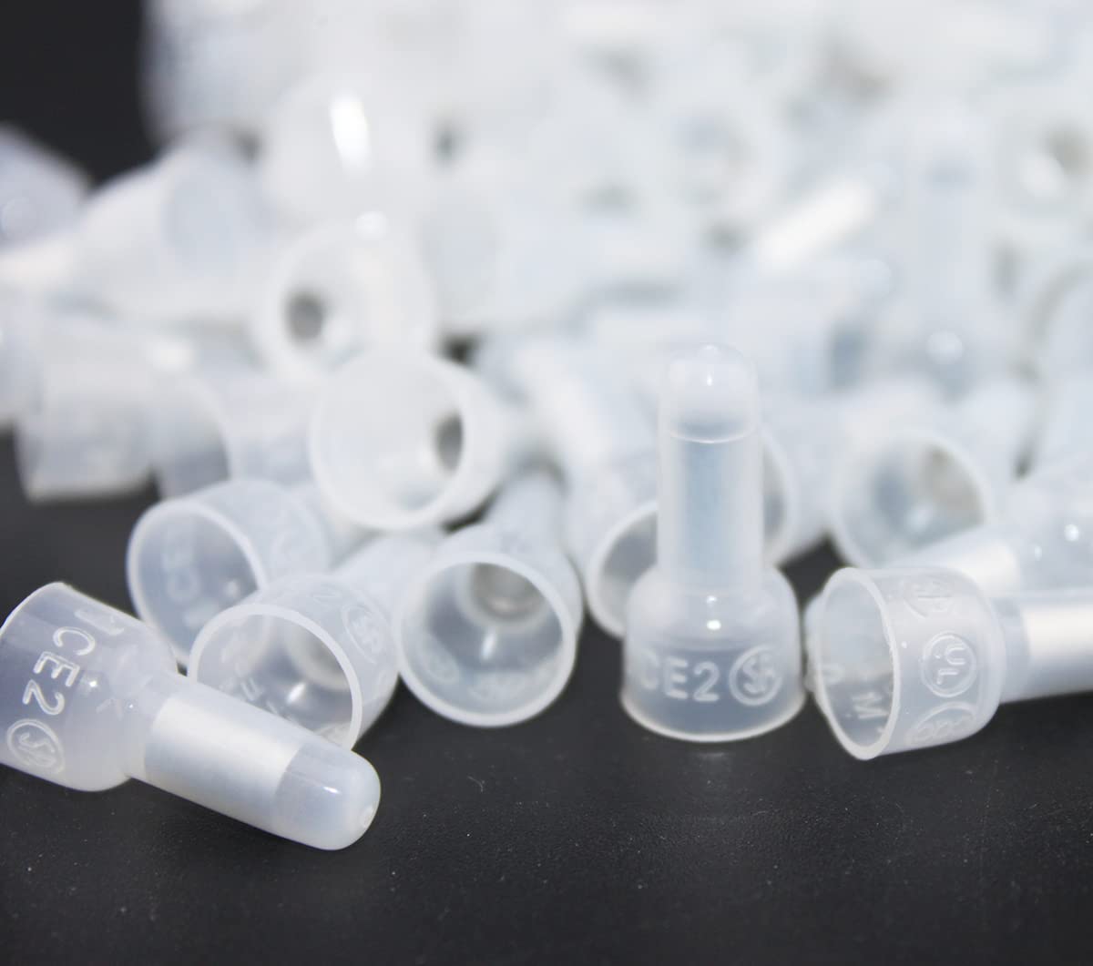 Rextin 720pcs Closed End Wire Crimp Connectors Protective Wire Crimp Cap Wire connectors Terminals,CE1 300pcs,CE2 300pcs,CE5 100pcs,CE8 20pcs (Mix 720)
