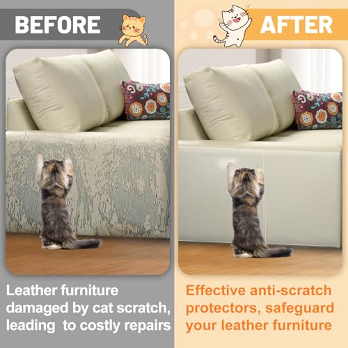 Cat-Scratch-Furniture-Protector-Specially-Designed-for-Leather-Furniture-Easy-to-Remove-Anti-Scratch-Couch-Protector-from-Cat-Claws-No-Pins-8-Pack