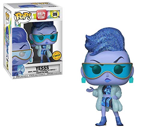 Funko Pop! Disney: Wreck-It Ralph 2 Ralph Breaks The Internet - Yesss Limited Edition Chase Vinyl Figure (Includes Pop Box Protector Case)