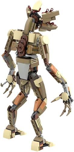 Miniatura 3 de Demogorgon - Kits de bloques de construcción juguete de bloque de figura de acción extraña bloque de construcción de monstruo caníbal de boca