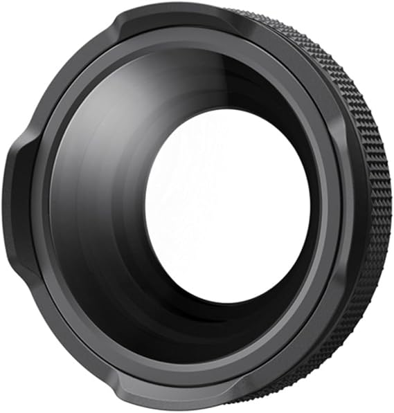Adjustable Macro Lens Compatible for Insta360 Ace Pro 2 Close-Up Lens, 10cm-75cm Focus Length Range Action Camera Lens Upgrade Parts Accessories