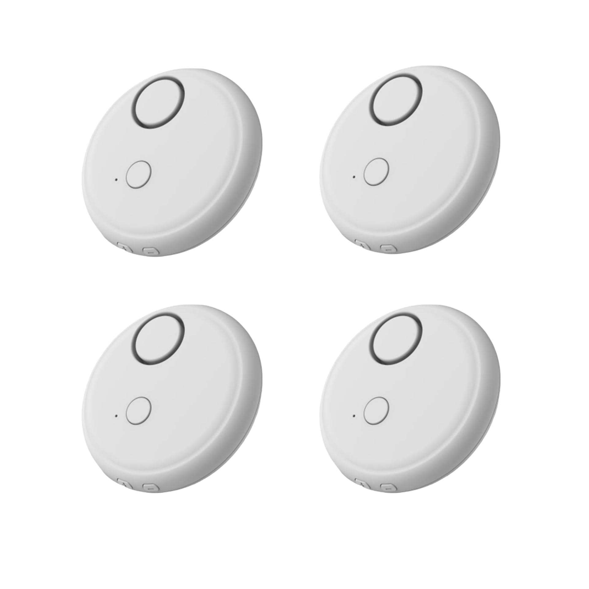 4-pak alarmu wibracyjnego, 5 poziomów czułości, 130 dB, syrena, regulowany dźwięk, czujnik bezpieczeństwa, wąski włamywacz do okien, drzwi, sejfów, bez wiercenia