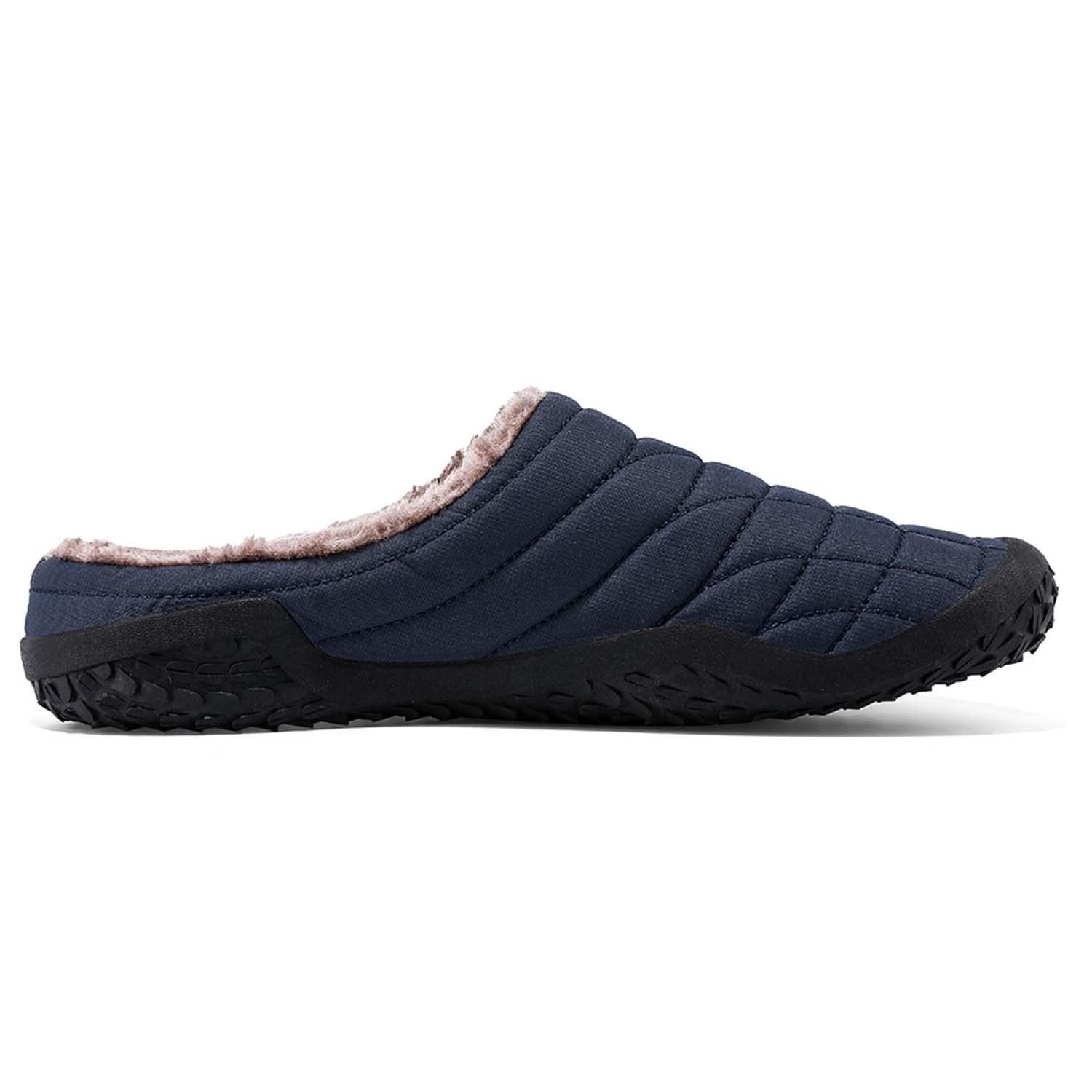 CERYTHRINA Zapatillas de estar por casa para hombre y mujer, forro cálido, impermeables, para interiores y exteriores, antideslizantes, para invierno, Marine 3, 40 EU