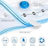 BoxLegend Vacuum Storage Bags Vacuum Bags - 10 Large 80x60cm Double Zip Seal Reusable Airtight Bags Vacuum Pack Storage Bags for Duvets, Bedding, Pillow, Clothes, Quilt, Sweater, Comforter, Suitcase - Image 7