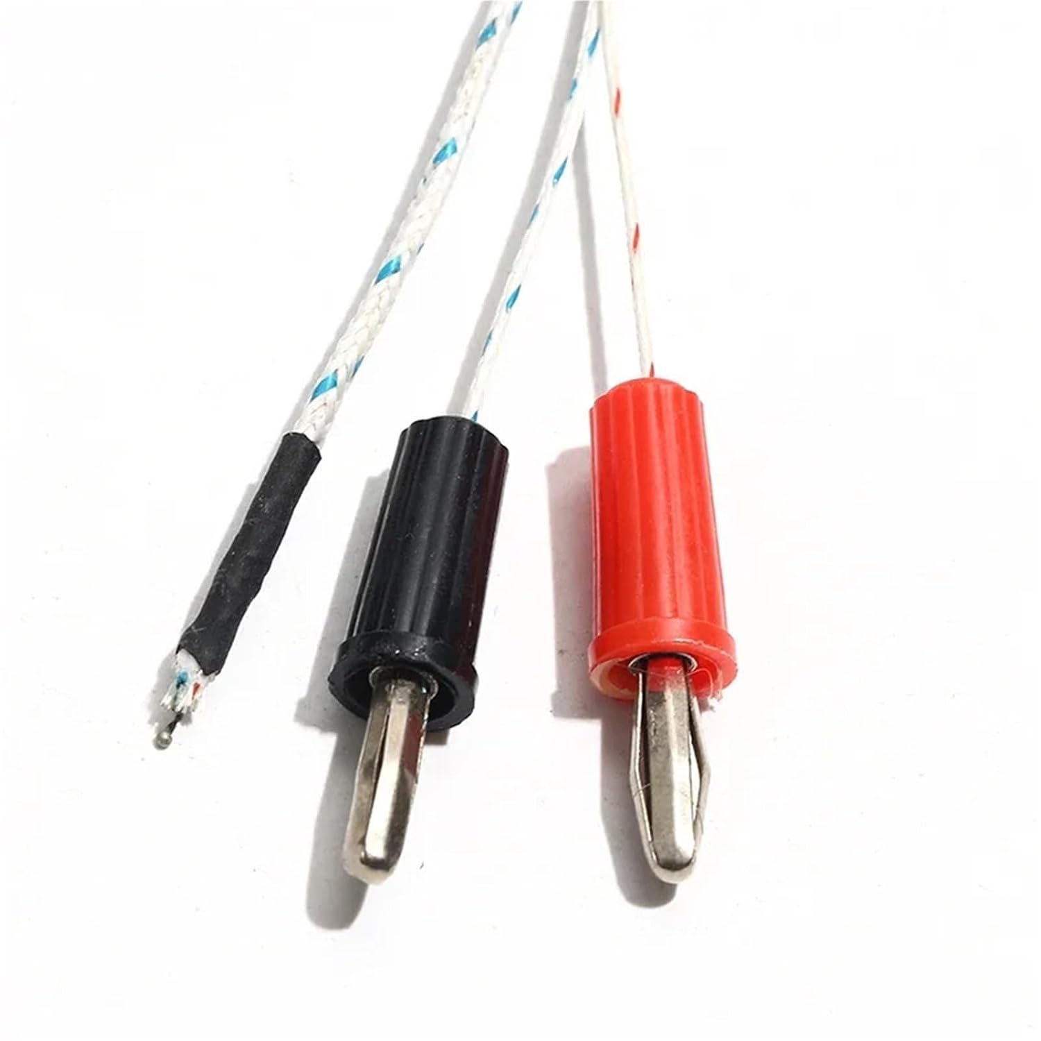 Multimeter Temperature Probe K Type Thermometer Cable 1M/2M/3.0M/5M Interface Sensor Thermocouple Universal PTFE 1Pcs(Fiberglass 5m)