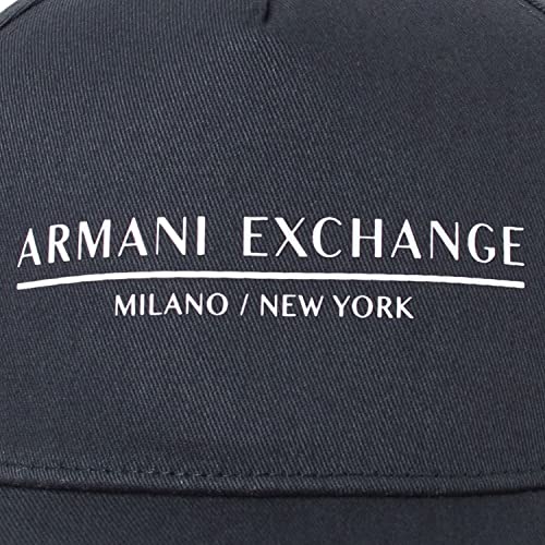 Image of Armani Exchange Men's Milano /New York Logo Baseball Hat