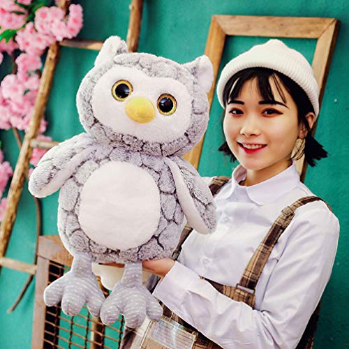 Toyvian Almofada de pelúcia de coruja de animal de pelúcia presente de aniversário para crianças men