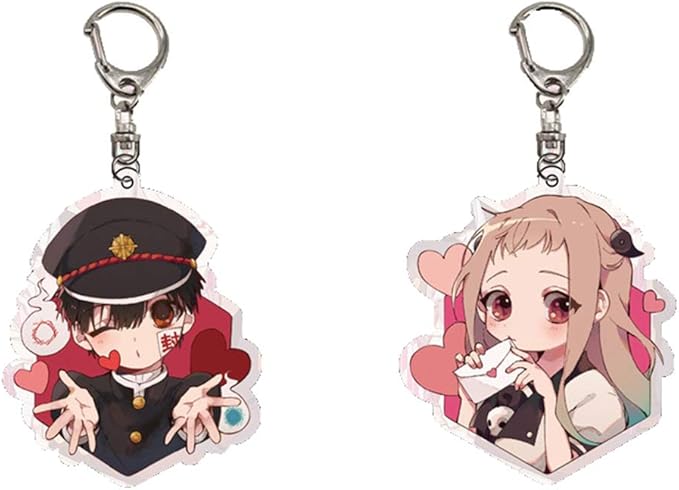 Amazon 花子くん アニメ周辺 二次元 キーホルダー 萌えグッズ アクリル材質 地縛少年花子くん キーチェーン イベント 日常 コスチューム道具 アウトドア 車 家 鍵 バッグ小物 かばん掛け 小物 雑貨 アクセサリー プレゼント 1 アニメ 萌えグッズ 通販