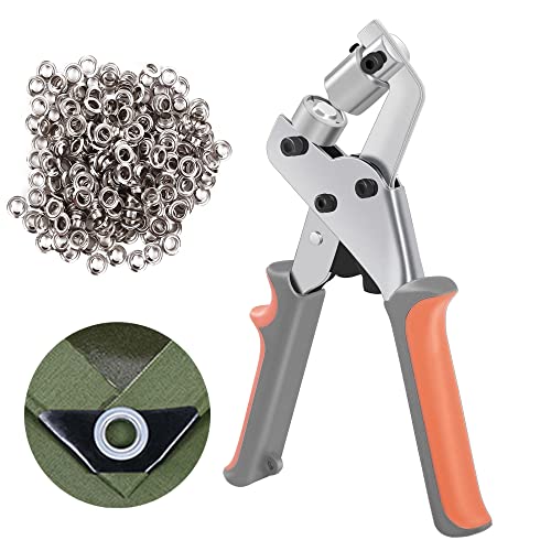 Grommet Tool Kit Handheld Hole Punch Pliers