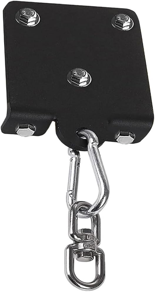REDYY Heavy Punching Bags Hanger,Heavy Punching Bags Hanger 360 Degree Rotatable Wall Ceiling Mount Wood Beams Hook for Boxing Thai Training Accessories