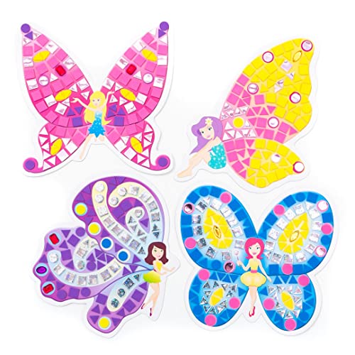 My First Sticky Mosaic Feen, Basteln ab 3 Jahre