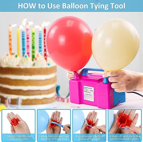 Pompa per palloncini, pompa elettrica per