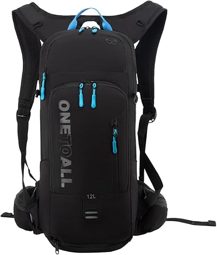 LOCALLION Mochila de ciclismo, mochilas de bicicleta de 612L, mochila para correr, transpirable, ligera, para viajes, senderismo, ciclismo