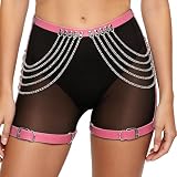 C'est un accessoire polyvalent qui convient à différents styles, ce harnais cuisse et ceinture cuisse gothique est idéal pour compléter vos tenues de clubwear ou de costume cosplay