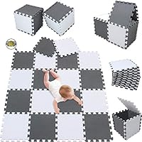 Algopix Similar Product 16 - meiqicool Foam Play Mat Thick Soft EVA
