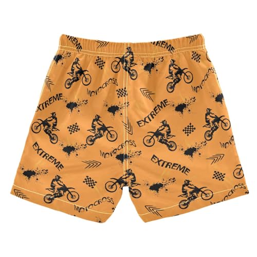 Boy Swim Trunks Quick Dry Swimsuit Bathing Suits Beach Board Shorts with Mesh Lining 8-16Years2