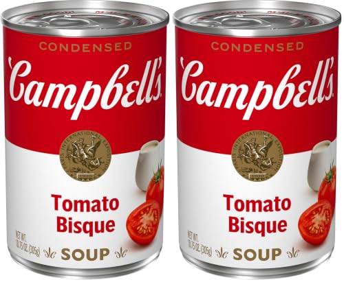 Image of Campbell's Condensed Tomato Bisque Soup, 10.75 oz Can (Pack of 2)