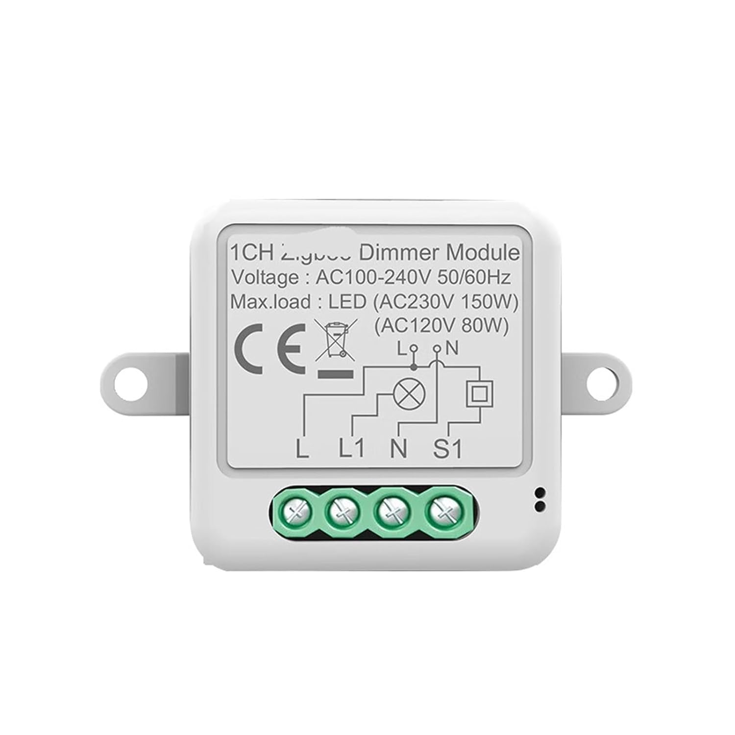 Smart dimmer Switch Module Supports 2-Way Control dimmer Switch(2CH)