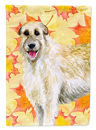 Caroline's Treasures BB9931CHF Irish Wolfhound drapeau automne - 2