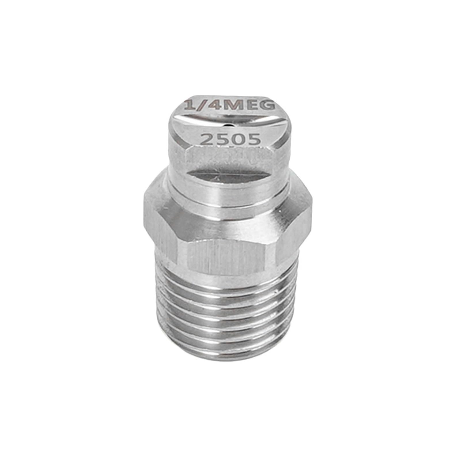 Flat Fan Spray Tip, 304/316 Stainless Steel 1/4In Male 0-65 Degree(5003)
