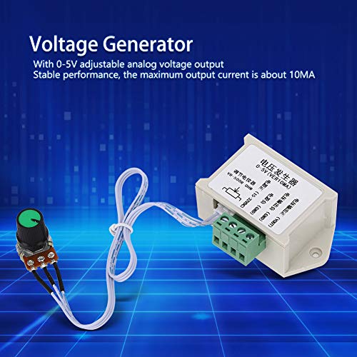 Image of Voltage Generator, 0-5VDC Adjustable Voltage Regulating Generator Potentiometer for PLC Industrial Control, Voltage Regulator