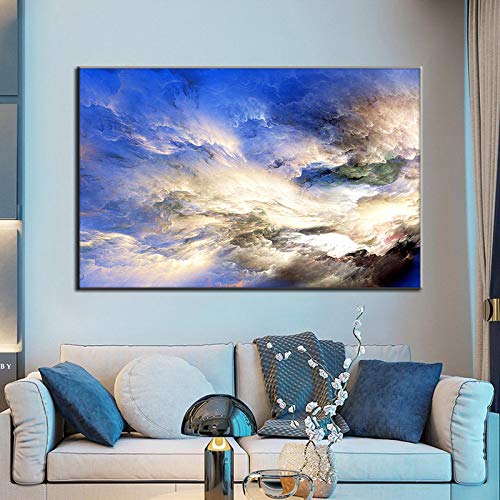 Peinture à l'huile de paysage moderne KEBIA, impression sur toile haut de gamme 40x60cm