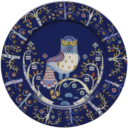 Iittala Taika Dinner Plate, Blue, 11-3/4-Inch
