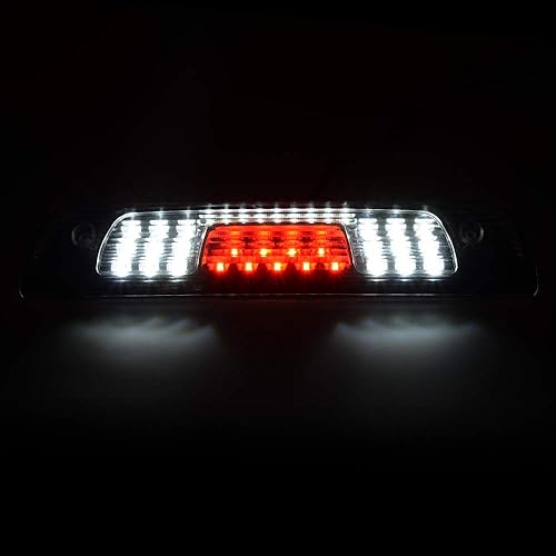 Miniatura 3 de GRAND ORANGE Luz LED de 3 luz de freno de montaje alto compatible con Chevy SilveradoGMC Sierra 2014-2018 luz trasera de parada de carga lámpara