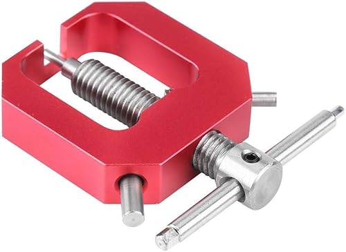 Miniatura 8 de Extractor de engranajes de motor, herramienta de extracción de engranajes de piñón de acero, accesorio de pieza RC para vehículos RC (rojo) Montaje