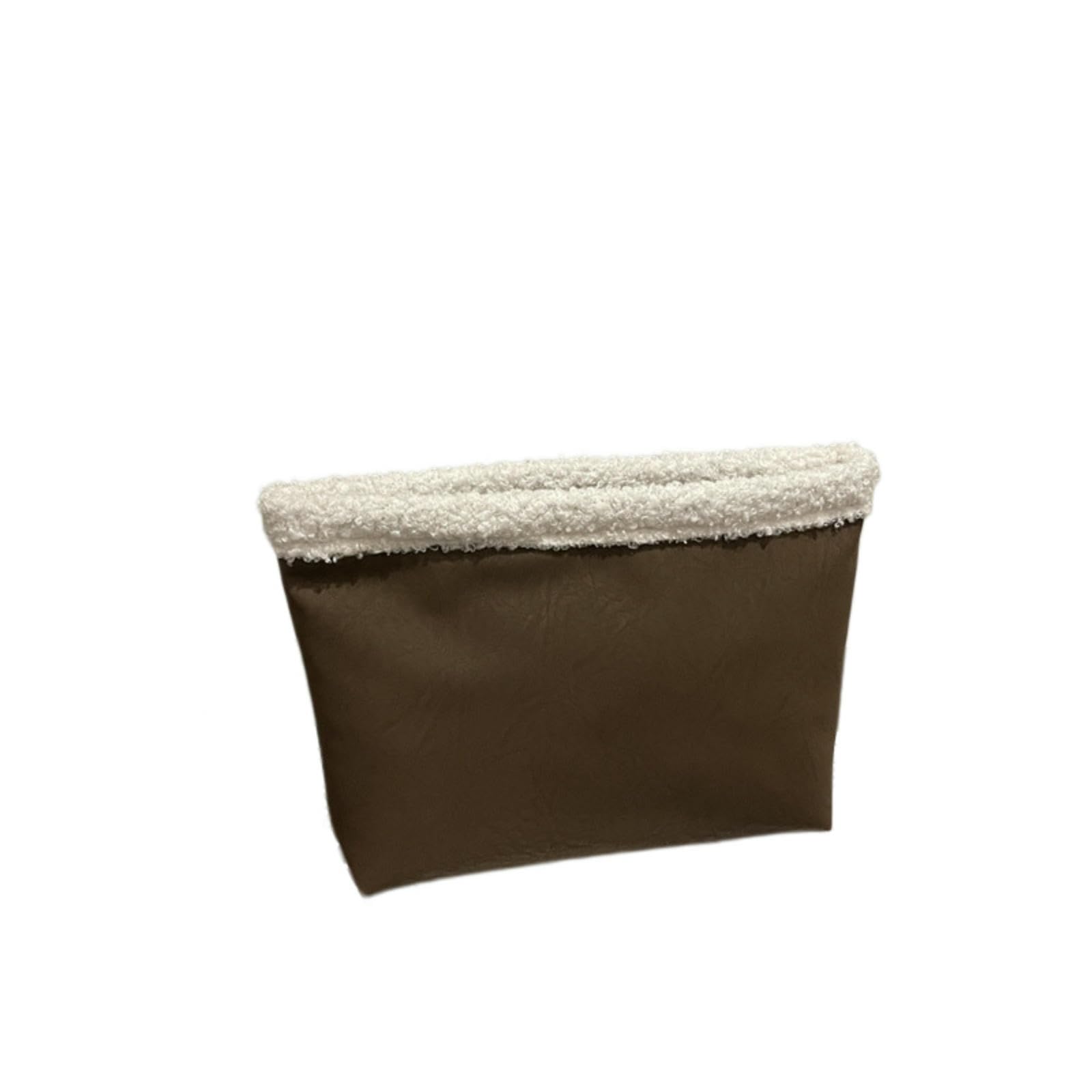 CYUCHENC crossbody bag Fashionable And Versatile Splicing Niche Simple Casual Hand-held Envelope Bag-coffee Color
