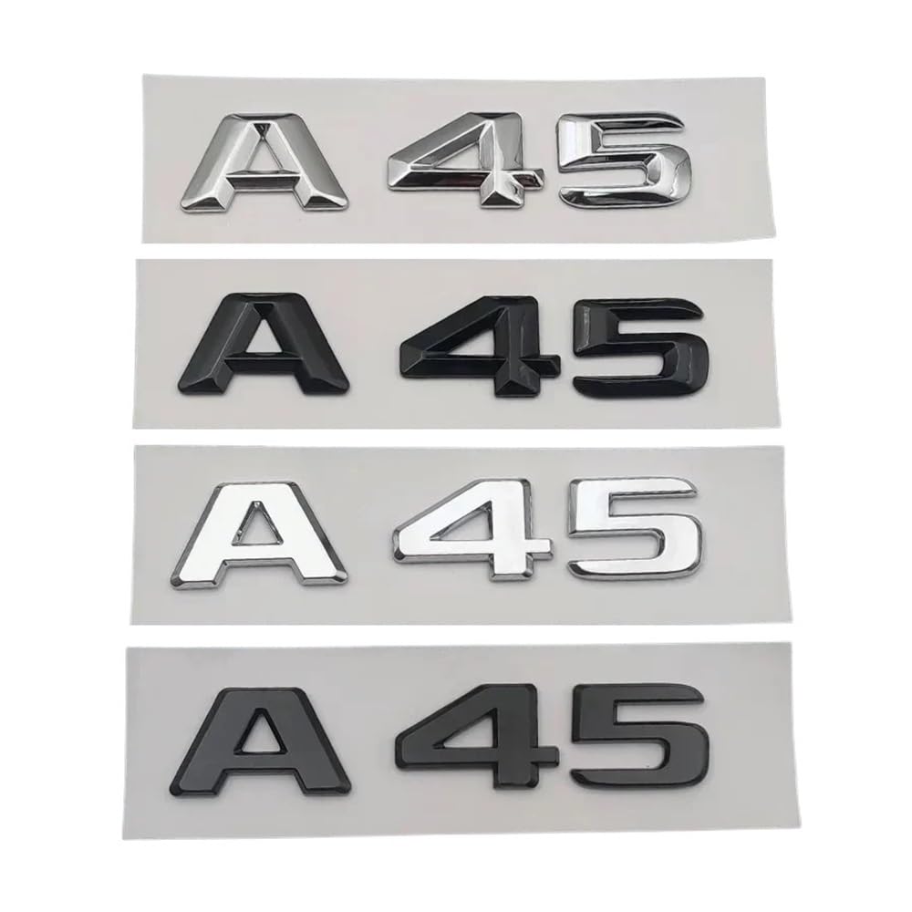 Letras for Maletero Mercedes A45 AMG W176 W177 logotipo cromo