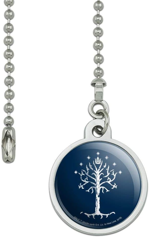 GRAPHICS & MORE Lord of The Rings Tree of Gondor Ceiling Fan and Light Pull Chain