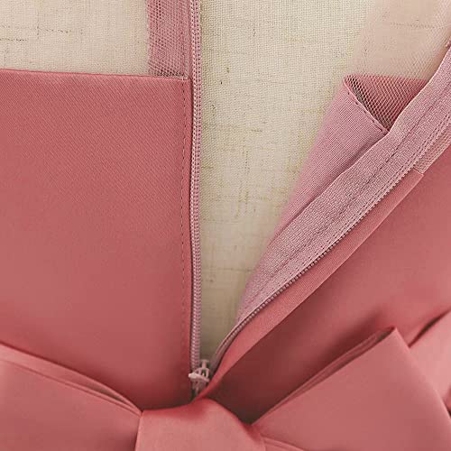 Qianteng Baby Girls Formal Dresses Infant Bowknot Tutu Flower Gown Dress #TOP5