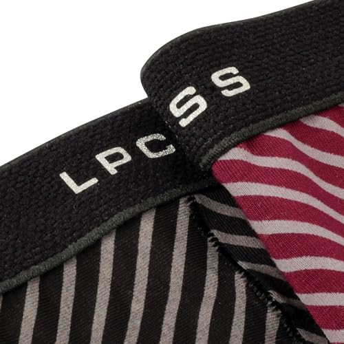 Men's Modal Thong Underwear – Breathable Striped T-Back with Ice Silk Mesh Panel S6103