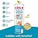BUBBL'R fruit punch'r, Antioxidant Sparkling Water with Natural Caffeine, 0g Sugar, Gluten Free, All Natural Flavors, 12 Fl Oz Cans, 12 Count (12 Fl Oz (Pack of 12), fruit punch'r)